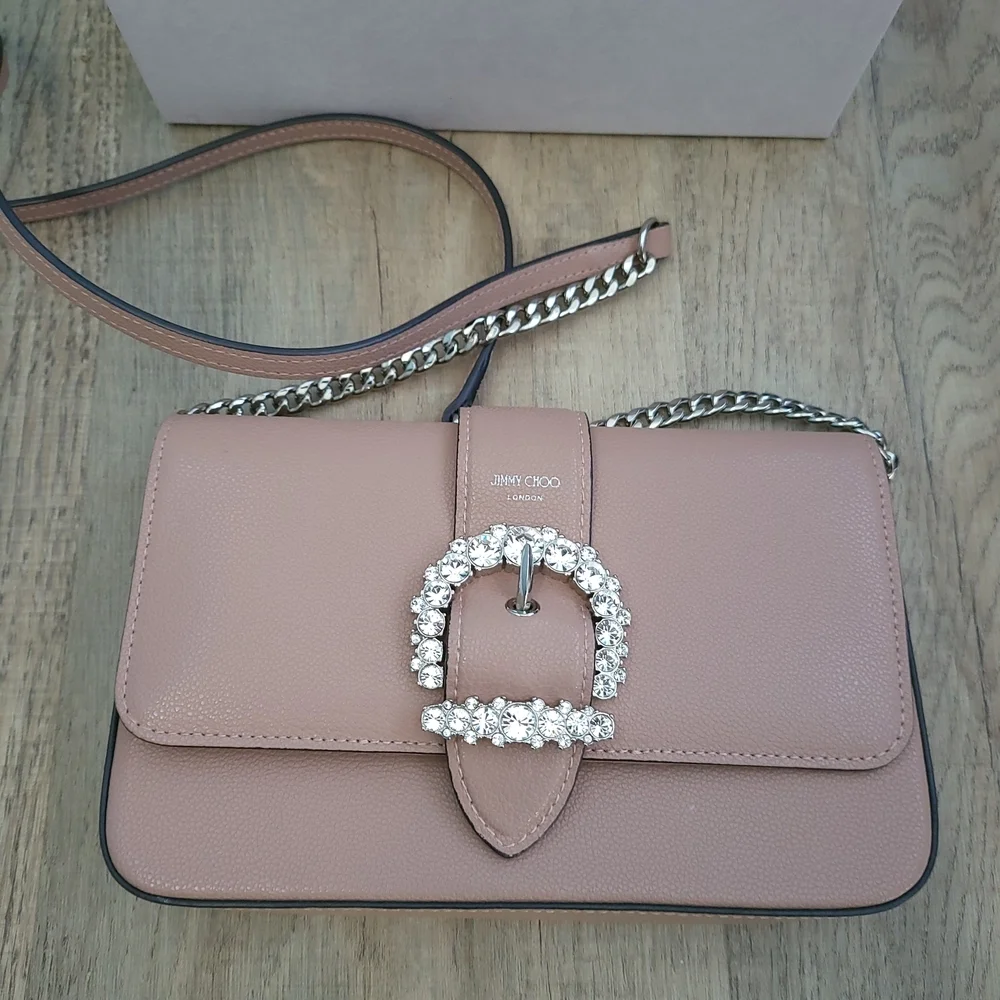 Jimmy Choo Pink Crossbody Bag